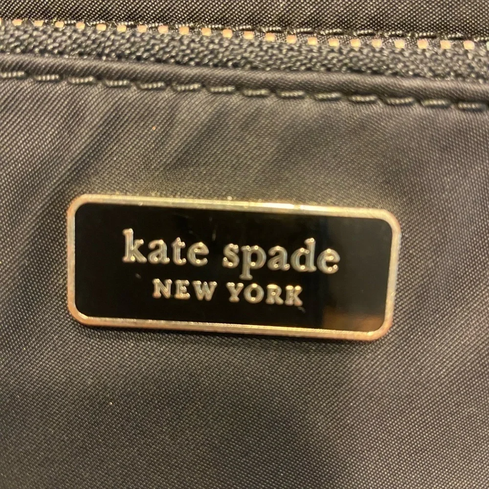 Kate Spade Dawn Black Nylon Medium Backpack